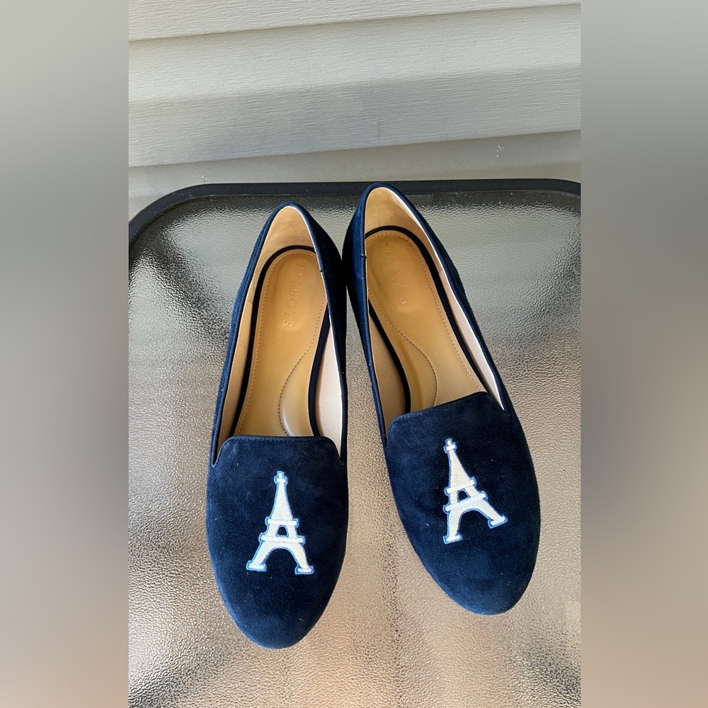 TALBOTS Eiffel Tower Loafers Sz 9 - Picture 2 of 10